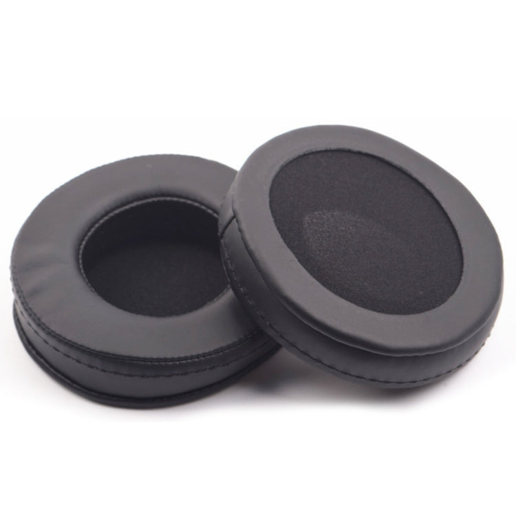 2 ชิ้น สำหรับ Skullcandy / HESH 2.0 ปลอกหูฟังหนาแผ่นรองหูเปลี่ยนพร้อมด้ายเย็บสีขาว (สีดำ)