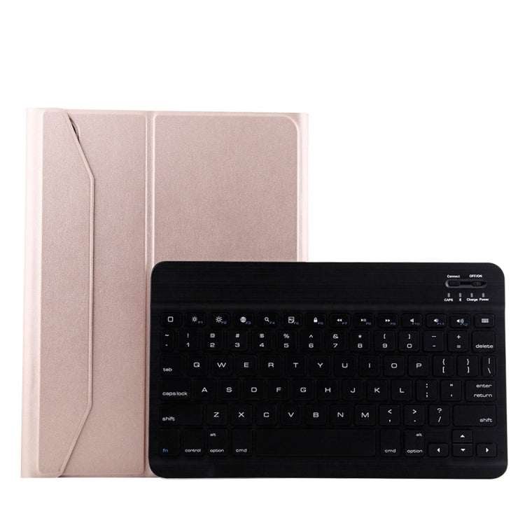 เคสแท็บเล็ตหนังลายลัมบ์สกินพร้อมคีย์บอร์ดบลูทูธถอดได้ ABS 3.0 ลายขัด 1130B สำหรับ iPad Pro 11 นิ้ว (2018) พร้อมปรับระดับสามเกียร์ / แม่เหล็ก / ฟังก์ชันพักเครื่อง, 1130B