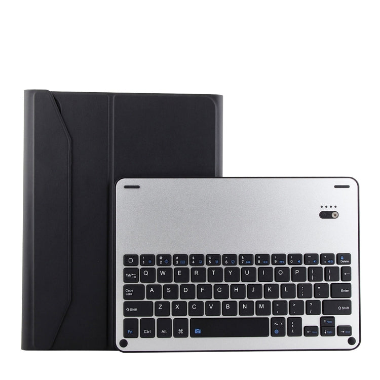 เคสแท็บเล็ตหนังลายลัมบ์สกินพร้อมคีย์บอร์ดอะลูมิเนียมอัลลอยถอดได้ Bluetooth 3.0 1139B สำหรับ iPad Pro 11 นิ้ว (2018) พร้อมปรับระดับสามเกียร์ / แม่เหล็ก / ฟังก์ชันพักเครื่อง, 1139B