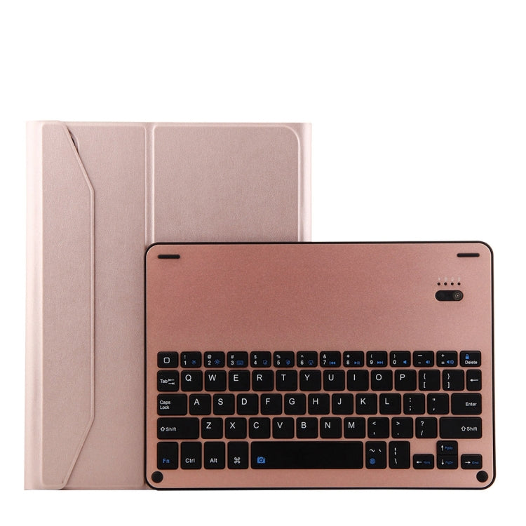 เคสแท็บเล็ตหนังลายลัมบ์สกินพร้อมคีย์บอร์ดอะลูมิเนียมอัลลอยถอดได้ Bluetooth 3.0 1139B สำหรับ iPad Pro 11 นิ้ว (2018) พร้อมปรับระดับสามเกียร์ / แม่เหล็ก / ฟังก์ชันพักเครื่อง, 1139B