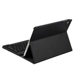 FT-1030 คีย์บอร์ด Bluetooth 3.0 ABS ลายแปรง + เคสแท็บเล็ตหนังลายผิวสำหรับ iPad Air / Air 2 / iPad Pro 9.7 นิ้ว พร้อมปรับมุมได้สามระดับ / แม่เหล็ก / ฟังก์ชันพักเครื่อง, FT-1030D