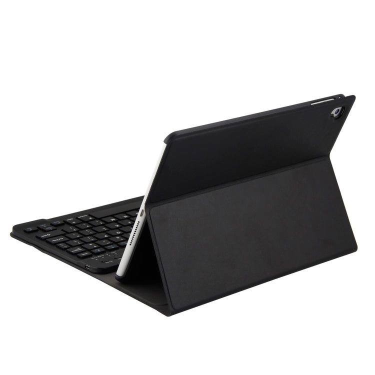 FT-1030 คีย์บอร์ด Bluetooth 3.0 ABS ลายแปรง + เคสแท็บเล็ตหนังลายผิวสำหรับ iPad Air / Air 2 / iPad Pro 9.7 นิ้ว พร้อมปรับมุมได้สามระดับ / แม่เหล็ก / ฟังก์ชันพักเครื่อง, FT-1030D