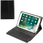 TY-1031 คีย์บอร์ดบลูทูธ 3.0 สากล ผิวสัมผัส ABS แบบขัด + เคสแท็บเล็ตหนังสำหรับ iOS, Windows, Android แท็บเล็ตพีซี ขนาด 9-10.5 นิ้ว, TY-1031