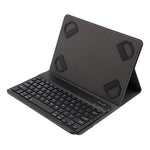 TY-1031 คีย์บอร์ดบลูทูธ 3.0 สากล ผิวสัมผัส ABS แบบขัด + เคสแท็บเล็ตหนังสำหรับ iOS, Windows, Android แท็บเล็ตพีซี ขนาด 9-10.5 นิ้ว, TY-1031