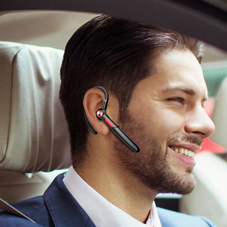 ME-100 หูฟังบลูทูธ True Stereo 5.0 รุ่นหมุนได้สำหรับธุรกิจ แบบแขวนหู