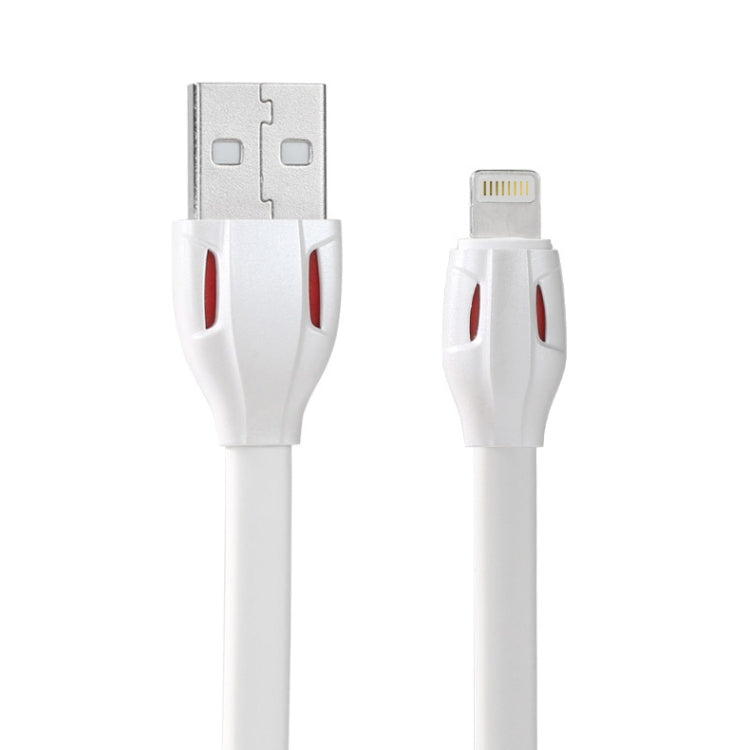 สายชาร์จข้อมูล REMAX RC-035i Laser Series 1 เมตร 2.1A 8 พิน เป็น USB พร้อมไฟ LED สีขาว