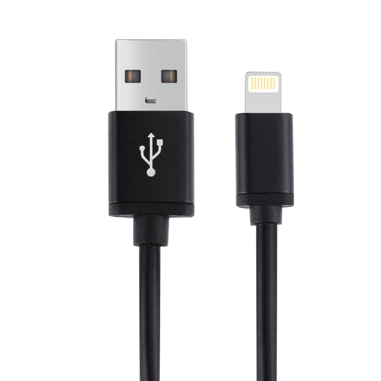 สายชาร์จข้อมูล 1 เมตร 3A 8 พิน เป็น USB สำหรับ iPhone, iPad เส้นผ่านศูนย์กลาง 4 ซม.