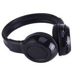 หูฟังไร้สายสเตอริโอ HiFi แบบพับได้ พร้อมที่คาดหัว รุ่น BS-N65 มีหน้าจอ LCD, ช่องใส่การ์ด TF, ไฟแสดงสถานะ LED และฟังก์ชัน FM