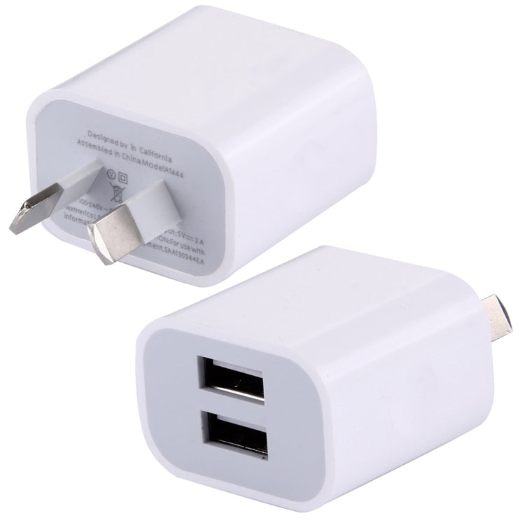 ที่ชาร์จ 5V 2A รองรับสูง 2 พอร์ต USB ปลั๊ก AU
