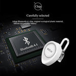 QCY J11 หูฟังบลูทูธไร้สาย 4.1 พร้อมไมโครโฟน สำหรับสมาร์ทโฟนหรืออุปกรณ์บลูทูธอื่นๆ, ระยะบลูทูธใช้งานได้ 10 เมตร