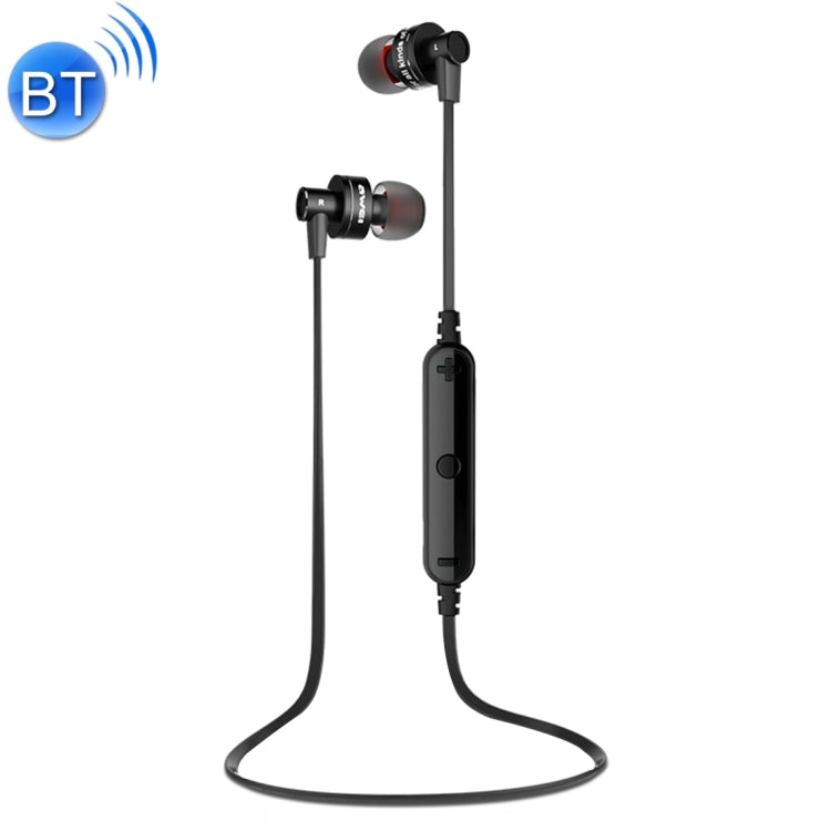 หูฟังสเตอริโอบลูทูธไร้สายสำหรับกีฬา AWEI A990BL พร้อมสายควบคุมและไมโครโฟน รองรับการโทรแบบแฮนด์ฟรี