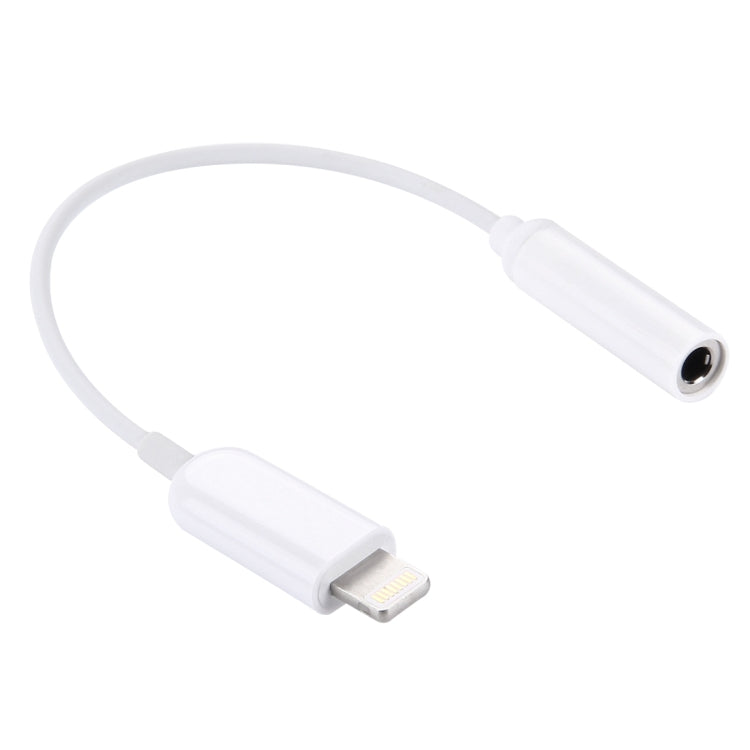 สาย AUX 10 ซม. 8 Pin ตัวผู้ไปยังแจ็คเสียง 3.5 มม. ตัวเมีย
