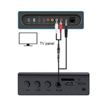 ซาวด์บาร์ LP-08 CE0152 เครื่องเล่น USB MP3 2.1CH ลำโพงซาวด์บาร์บลูทูธไร้สายพร้อมรีโมทคอนโทรล, CE0152 สีดำ, CE0152 สีทอง