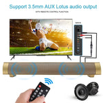 ซาวด์บาร์ LP-08 CE0152 เครื่องเล่น USB MP3 2.1CH ลำโพงซาวด์บาร์บลูทูธไร้สายพร้อมรีโมทคอนโทรล, CE0152 สีดำ, CE0152 สีทอง