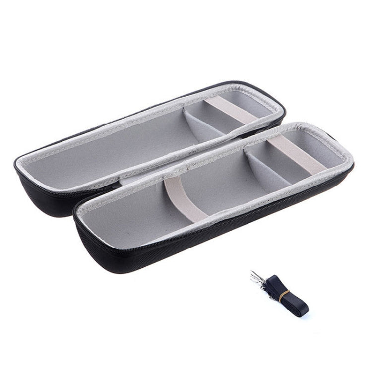 กล่องเก็บของแข็ง PU พร้อมซิป 2 in 1 + ฝาครอบซิลิโคนอ่อนสำหรับลำโพงบลูทูธ JBL Charge 3 พร้อมสายสะพายไหล่