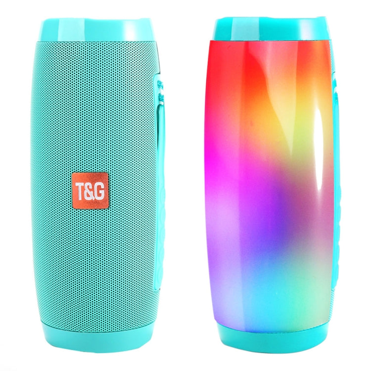 ลำโพงบลูทูธไร้สายขนาดเล็ก T&G TG157 Bluetooth 4.2 พร้อมไฟสีสันสดใสแบบเมโลดี้