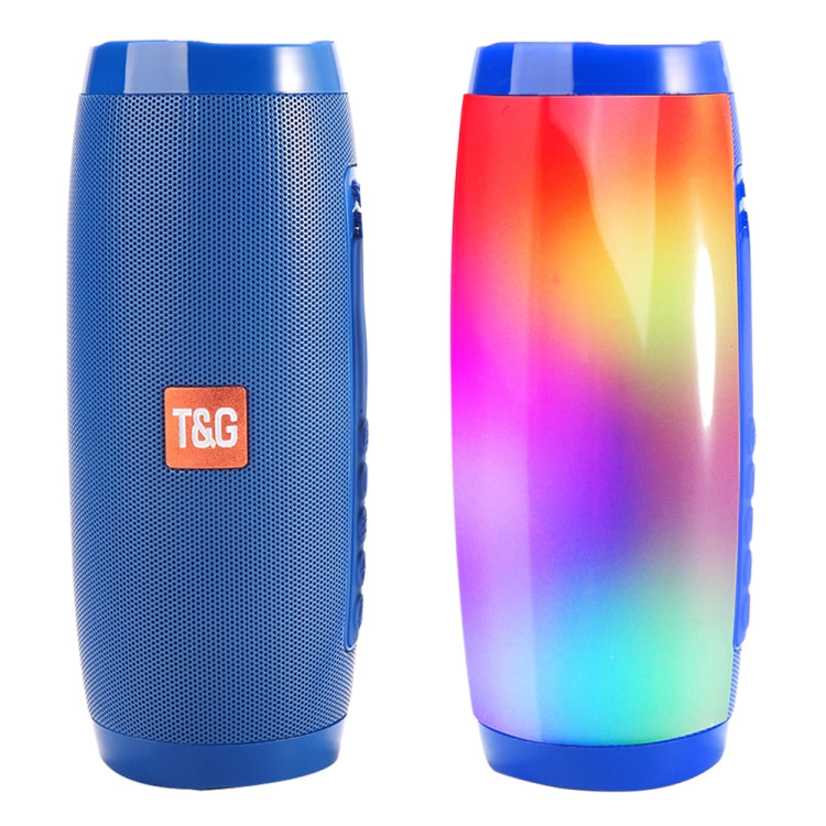 ลำโพงบลูทูธไร้สายขนาดเล็ก T&G TG157 Bluetooth 4.2 พร้อมไฟสีสันสดใสแบบเมโลดี้