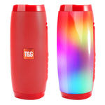 ลำโพงบลูทูธไร้สายขนาดเล็ก T&G TG157 Bluetooth 4.2 พร้อมไฟสีสันสดใสแบบเมโลดี้