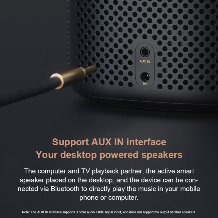 ลำโพง Xiaomi Xiaoai Speaker Pro พร้อมช่องเสียงขนาดใหญ่ 750 มล. / การเชื่อมต่อสาย AUX IN / สเตอริโอคอมโบ / เสียง DTS มืออาชีพ / ชิปเสียง Hi-Fi / รีโมทอินฟราเรดสำหรับเครื่องใช้ไฟฟ้าในบ้านแบบดั้งเดิม / Bluetooth Mesh Gateway, Xiaoai Speaker Pro