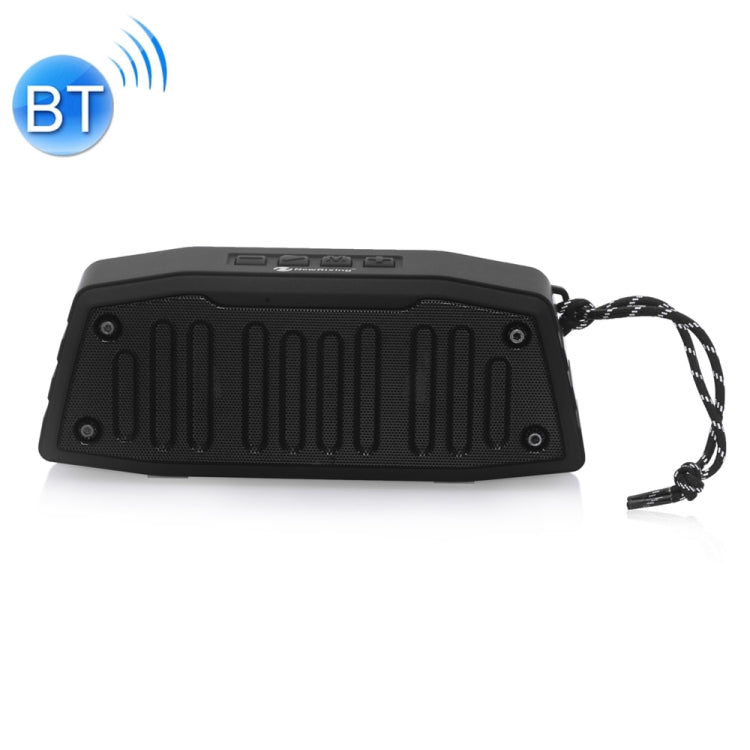 ลำโพงบลูทูธแบบพกพา NewRixing NR-4019 สำหรับใช้งานกลางแจ้ง พร้อมฟังก์ชันโทรแฮนด์ฟรี รองรับการ์ด TF & USB & FM & AUX