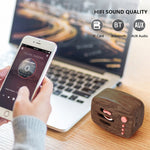 ลำโพงบลูทูธไร้สาย B11 Bluetooth 5.0 สไตล์เรโทร รองรับการโทรแบบแฮนด์ฟรี การ์ด TF 32GB และแจ็คเสียง 3.5 มม.