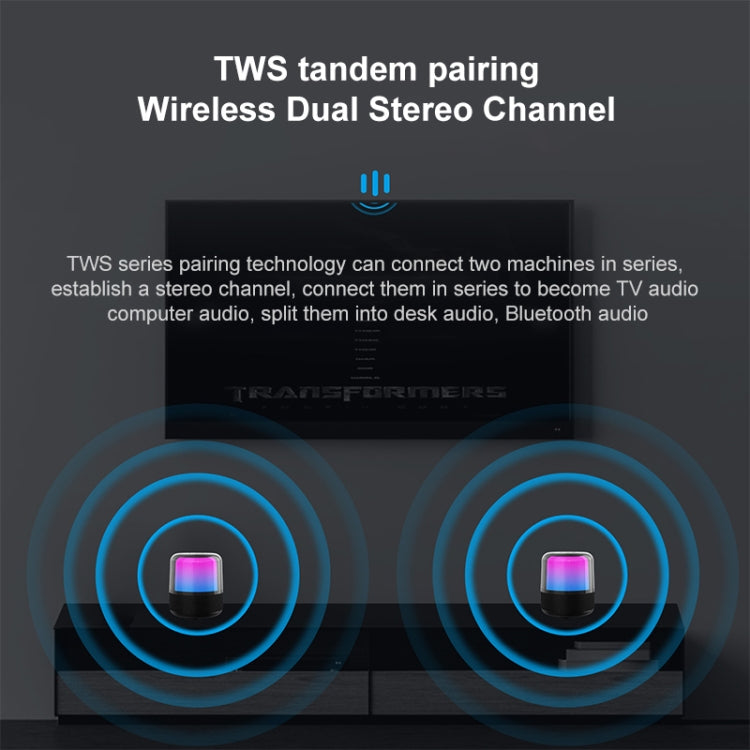 ลำโพงบลูทูธ TWS 60W พร้อมไฟสีสันสดใสสำหรับใช้งานกลางแจ้ง รุ่น JY-06