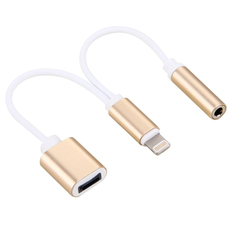 สายอะแดปเตอร์ชาร์จ 10 ซม. 8 Pin ตัวเมียและแจ็คเสียง 3.5 มม. ตัวเมียไปยัง 8 Pin ตัวผู้ รองรับระบบ IOS ทุกเวอร์ชัน