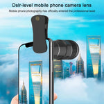 HAUTIK HK-002 ชุดเลนส์ 5 in 1 ประกอบด้วยเลนส์ฟิชอาย 180 องศา + เลนส์มาโคร 0.65X & เลนส์กว้าง + เลนส์โทรโฟโต้ 12X + เลนส์เส้นดาว, HK-002