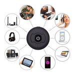 เครื่องส่งสัญญาณเสียงบลูทูธ 4.0 แบบพกพา H366T รองรับหลายจุด สำหรับ iPhone, Samsung, HTC, Sony, Google, Huawei, Xiaomi และสมาร์ทโฟนอื่นๆ
