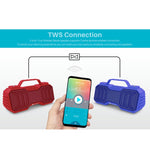ลำโพงสเตอริโอไร้สายบลูทูธพกพา NewRixing NR-2029 รองรับฟังก์ชัน TWS