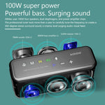 XDOBO X8 Max ลำโพงบลูทูธไร้สาย 100W พร้อมซับวูฟเฟอร์กลางแจ้ง รองรับ TWS & การ์ด TF & ยูดิสก์, X8 Max