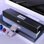 ลำโพงบลูทูธ YINDIAO A36 รุ่นอัพเกรด Bluetooth 5.0 ซับวูฟเฟอร์อัจฉริยะสำหรับคอมพิวเตอร์ สีดำ
