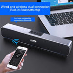 ลำโพงบลูทูธ YINDIAO A36 รุ่นอัพเกรด Bluetooth 5.0 ซับวูฟเฟอร์อัจฉริยะสำหรับคอมพิวเตอร์ สีดำ
