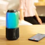 ลำโพงบลูทูธไร้สาย Xiaomi Youpin V03 พร้อมไฟสีสัน รองรับการใช้งานแบบแฮนด์ฟรี / AUX