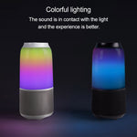 ลำโพงบลูทูธไร้สาย Xiaomi Youpin V03 พร้อมไฟสีสัน รองรับการใช้งานแบบแฮนด์ฟรี / AUX