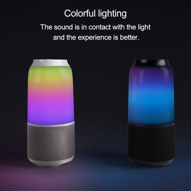 ลำโพงบลูทูธไร้สาย Xiaomi Youpin V03 พร้อมไฟสีสัน รองรับการใช้งานแบบแฮนด์ฟรี / AUX