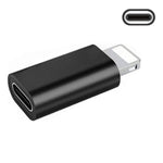 อะแดปเตอร์แปลงพอร์ต ENKAY Hat-Prince HC-6 Mini ABS USB-C / Type-C 3.1 เป็น 8 พิน (สีขาว), สีดำ, Type-C เป็น 8 พิน