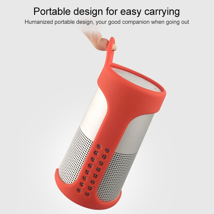เคสซิลิกาเจลกันกระแทกลำโพงบลูทูธแบบพกพาสำหรับ Bose Soundlink Revolve