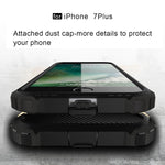 For iPhone 8 Plus & 7 Plus   Tough Armor TPU + PC Combination Case, For iPhone 7 Plus, For iPhone 8P & 7P