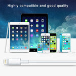 สายชาร์จข้อมูล 8 พิน เป็น USB 2.0 สำหรับซิงค์ข้อมูล / ชาร์จ ความยาวสาย 1 เมตร