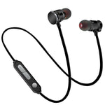 หูฟังสปอร์ตบลูทูธ X3 Magnetic Absorption 5.0 แบบใส่ในหู พร้อมไมโครโฟน HD, รองรับการโทรแบบแฮนด์ฟรี, ระยะ: 10 เมตร