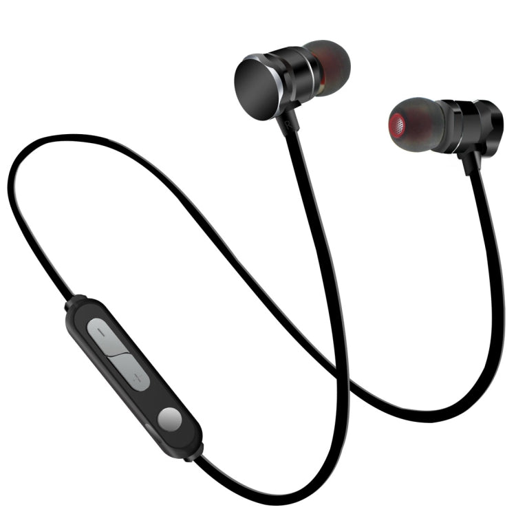 หูฟังสปอร์ตบลูทูธ X3 Magnetic Absorption 5.0 แบบใส่ในหู พร้อมไมโครโฟน HD, รองรับการโทรแบบแฮนด์ฟรี, ระยะ: 10 เมตร