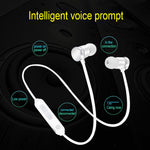 หูฟังสปอร์ตบลูทูธ X3 Magnetic Absorption 5.0 แบบใส่ในหู พร้อมไมโครโฟน HD, รองรับการโทรแบบแฮนด์ฟรี, ระยะ: 10 เมตร