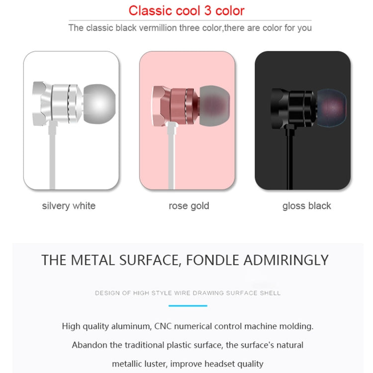 หูฟังสปอร์ตบลูทูธ X3 Magnetic Absorption 5.0 แบบใส่ในหู พร้อมไมโครโฟน HD, รองรับการโทรแบบแฮนด์ฟรี, ระยะ: 10 เมตร