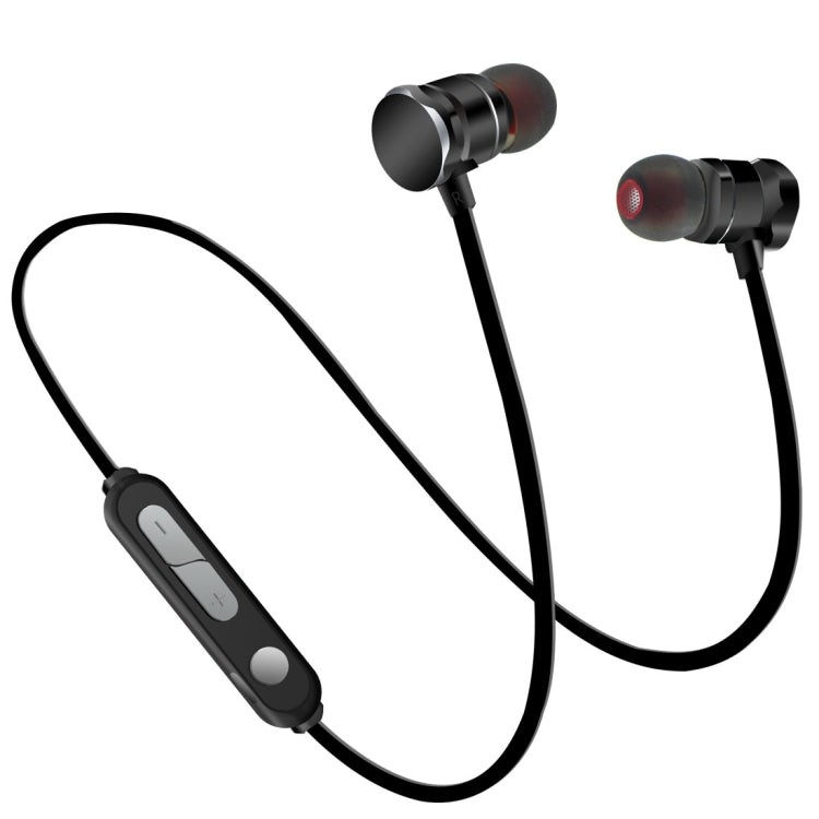 หูฟังสปอร์ตบลูทูธ X3 Magnetic Absorption 5.0 แบบใส่ในหู พร้อมไมโครโฟน HD, รองรับการโทรแบบแฮนด์ฟรี, ระยะ: 10 เมตร