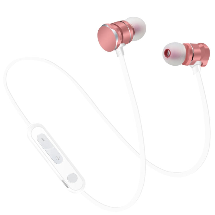 หูฟังสปอร์ตบลูทูธ X3 Magnetic Absorption 5.0 แบบใส่ในหู พร้อมไมโครโฟน HD, รองรับการโทรแบบแฮนด์ฟรี, ระยะ: 10 เมตร