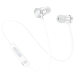 หูฟังสปอร์ตบลูทูธ X3 Magnetic Absorption 5.0 แบบใส่ในหู พร้อมไมโครโฟน HD, รองรับการโทรแบบแฮนด์ฟรี, ระยะ: 10 เมตร
