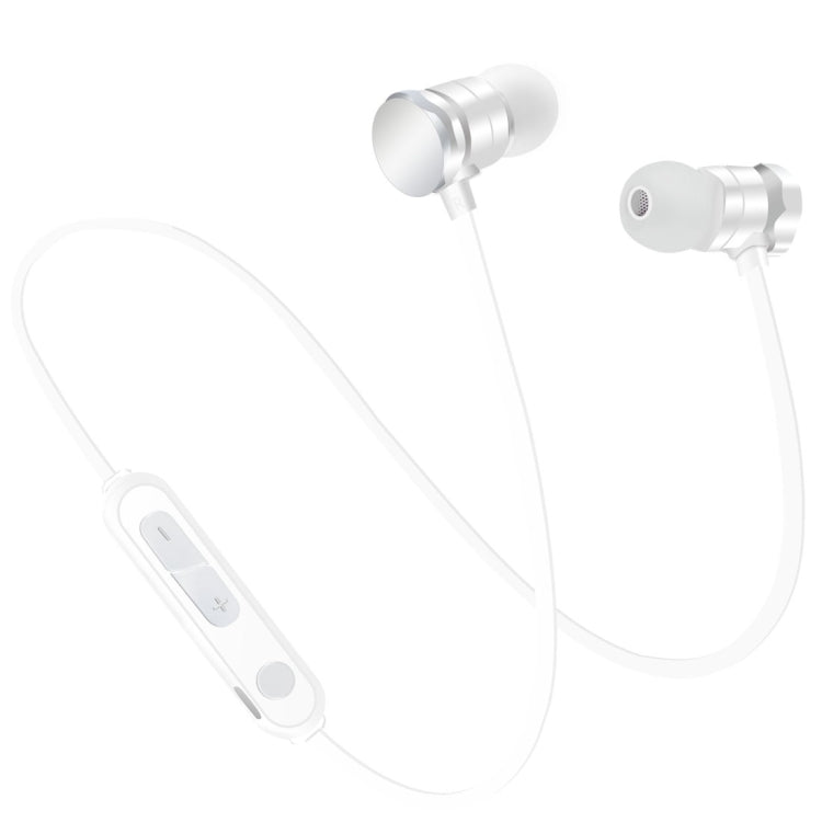 หูฟังสปอร์ตบลูทูธ X3 Magnetic Absorption 5.0 แบบใส่ในหู พร้อมไมโครโฟน HD, รองรับการโทรแบบแฮนด์ฟรี, ระยะ: 10 เมตร