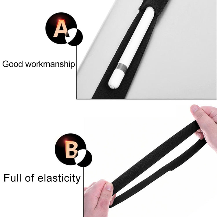ถุงป้องกันสายรัดยางยืดสูงสำหรับ Apple Pencil / iPad 9.7 นิ้วทั่วไป