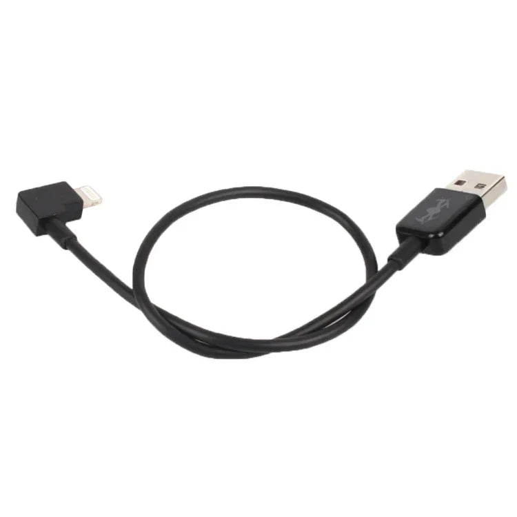 สายเชื่อมต่อข้อมูล USB 30 ซม. แบบมุมฉาก 8 พิน สำหรับ DJI SPARK / MAVIC PRO / Phantom 3 & 4 / Inspire 1 & 2, USB ถึง 8 พิน